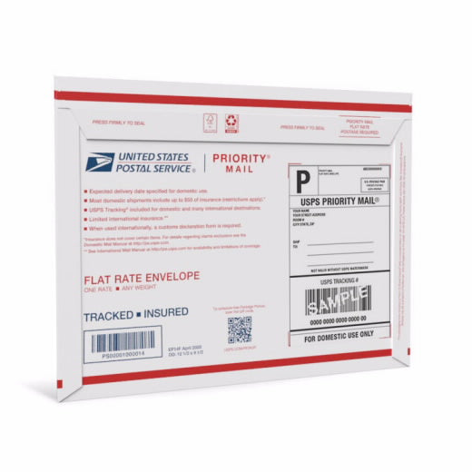 10x Priority Mail Prepaid Flat Rate Envelope