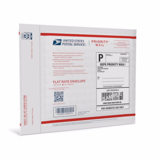 10x Priority Mail Prepaid Flat Rate Padded Envelope